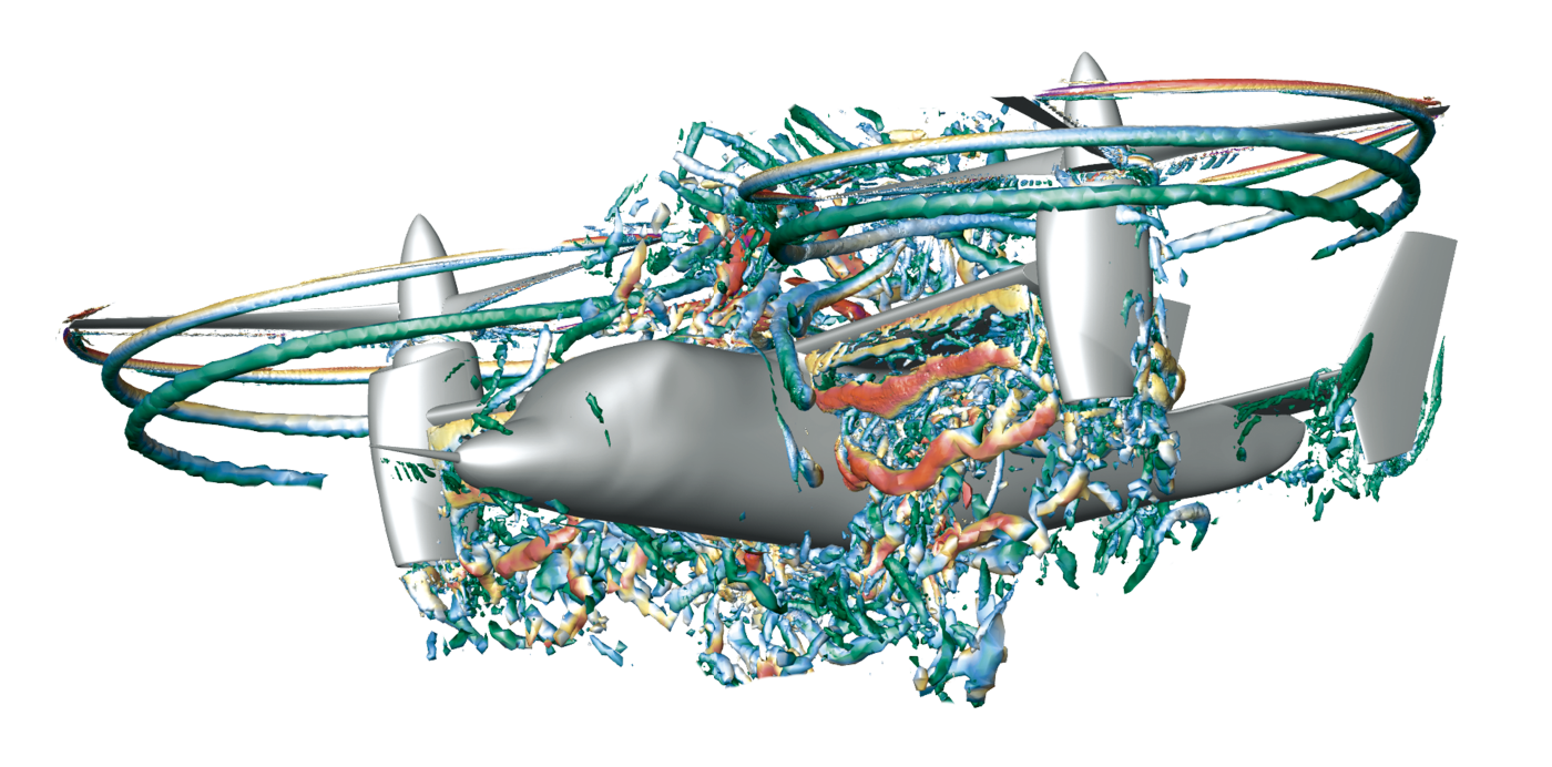 Flow360 CFD simulation as Computational fluid dynamics on Simulation Cloud